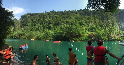 Tour Động Phong Nha – Sông Chày Hang Tối
